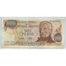 ARGENTINA COL. 652c BILLETE 1.000 PESOS LEY 18.188 BOT 2449b